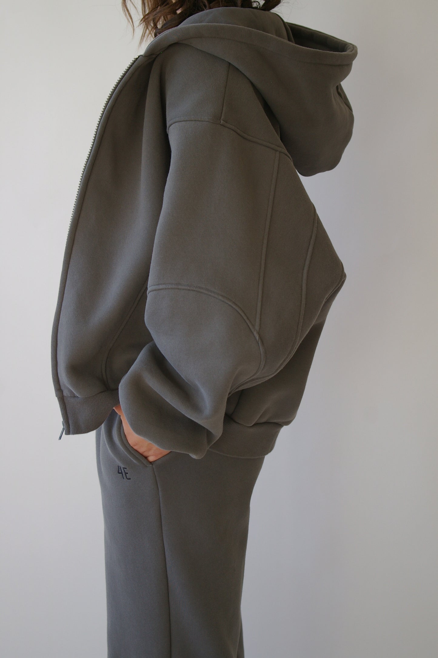 Zip up hoodie