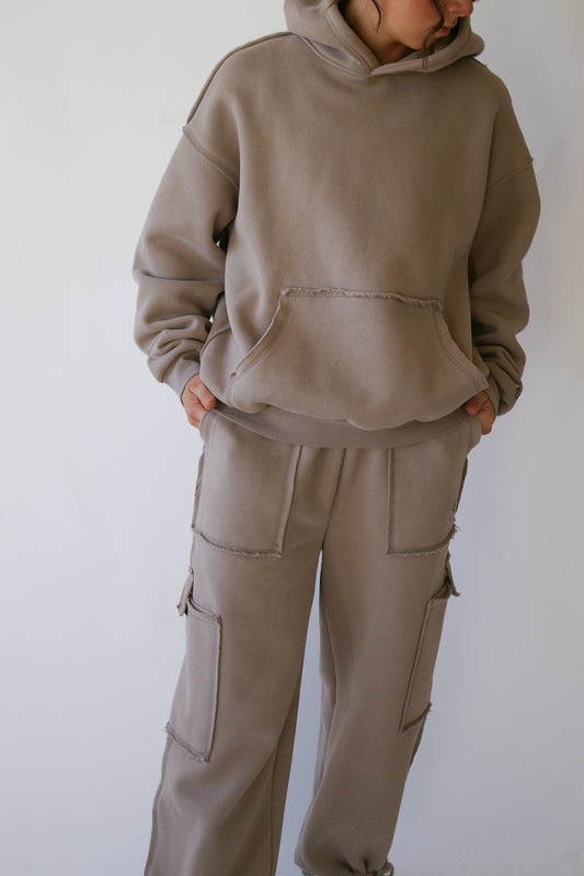 Double stitching hoodie