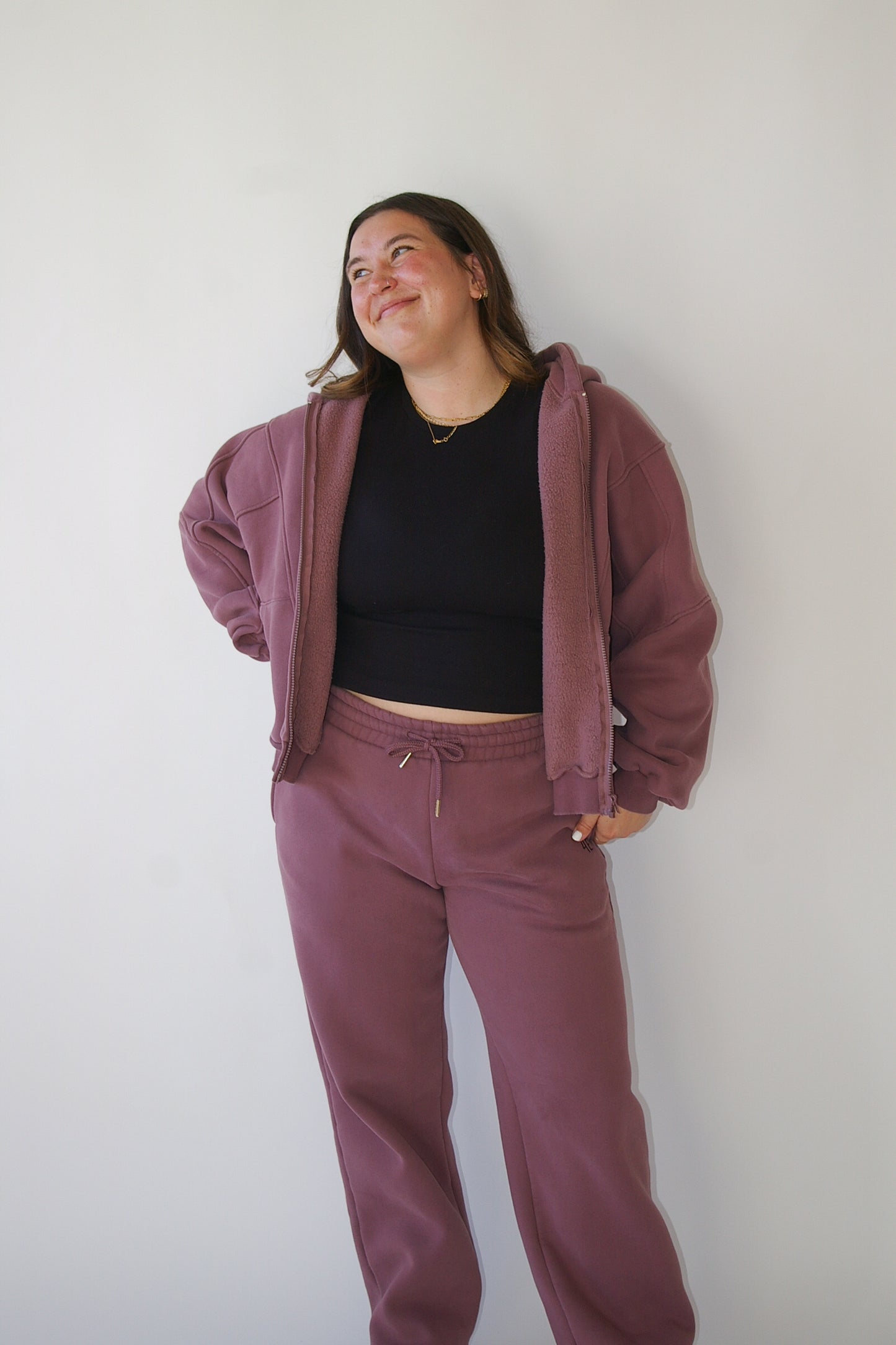Zip up hoodie